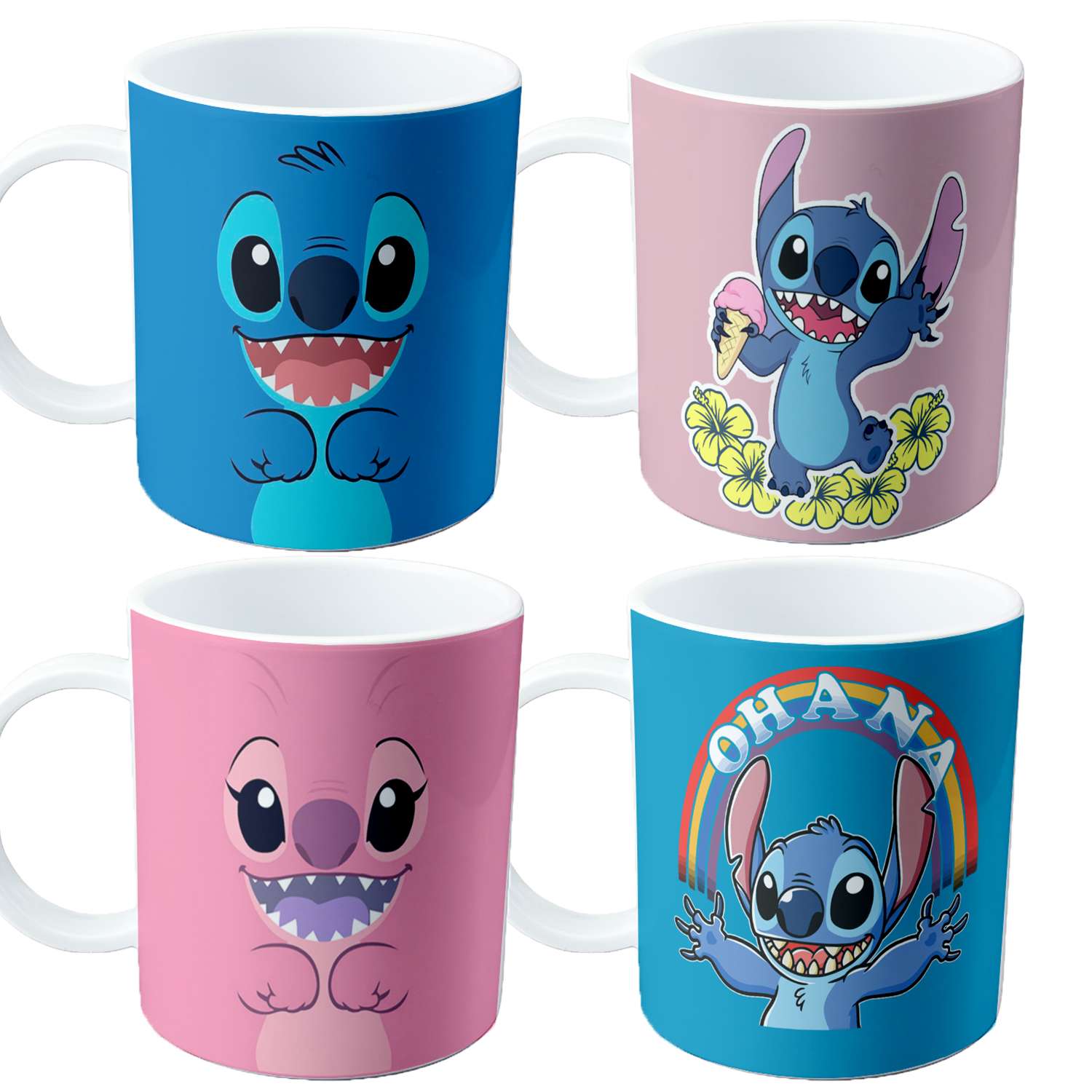 TAZAS STITCH ANGEL