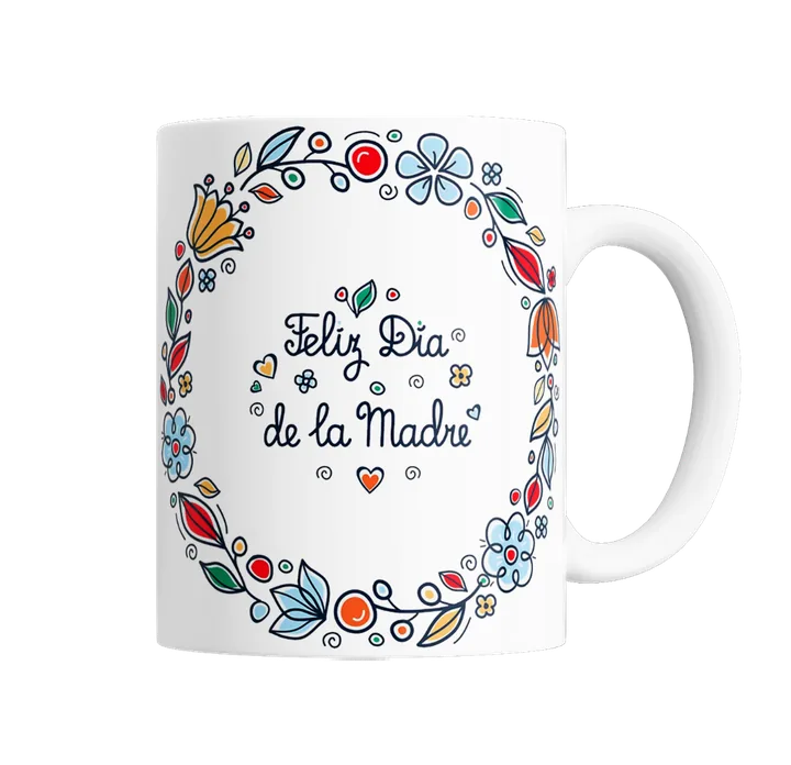 Taza de Cerámica Feliz Día de la Madre